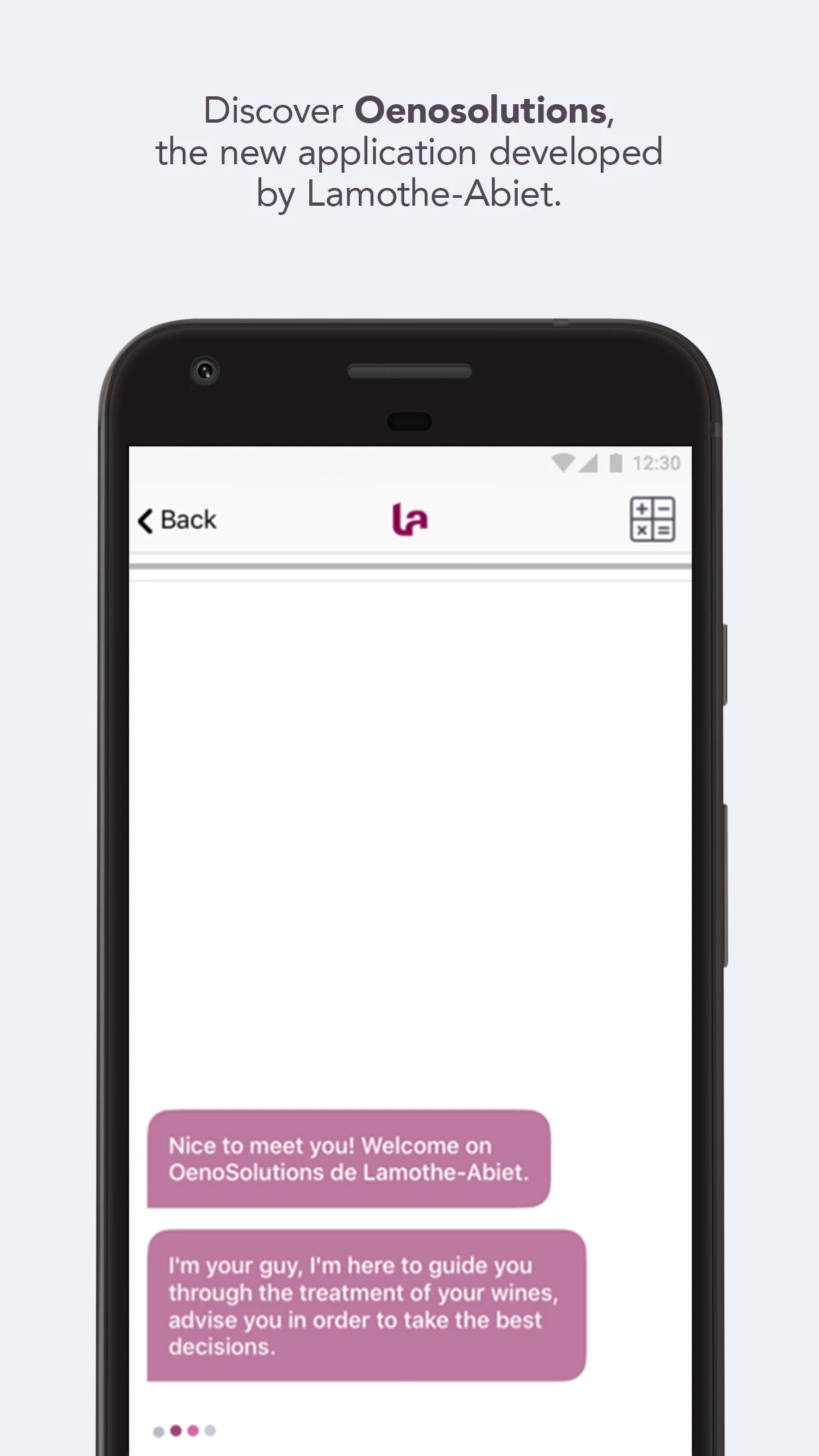 OenoSolutions screenshot